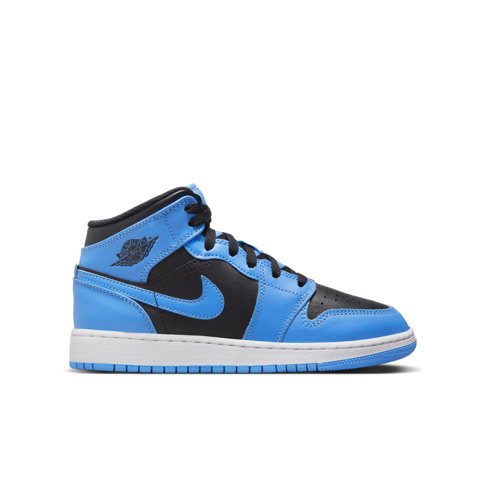 YOUTH AIR JORDAN 1 MID UNIVERSITY BLUE Hush Life Boutique