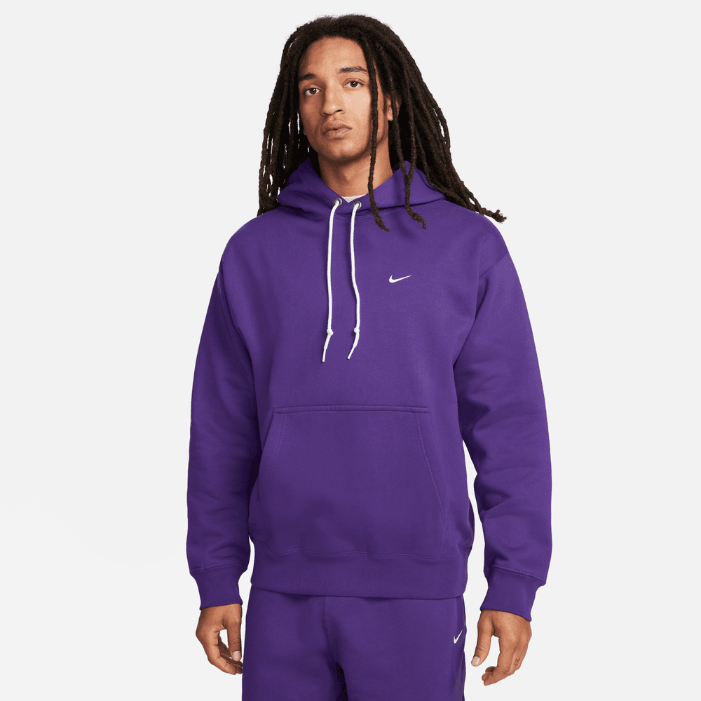 NIKE SOLO SWOOSH FIELD PURPLE WHITE Hush Life Boutique