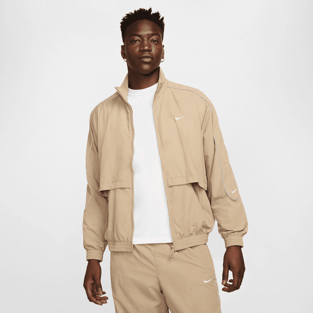 Men's Woven Track Jacket Nike Sportswear Solo Swoosh – Hush Life