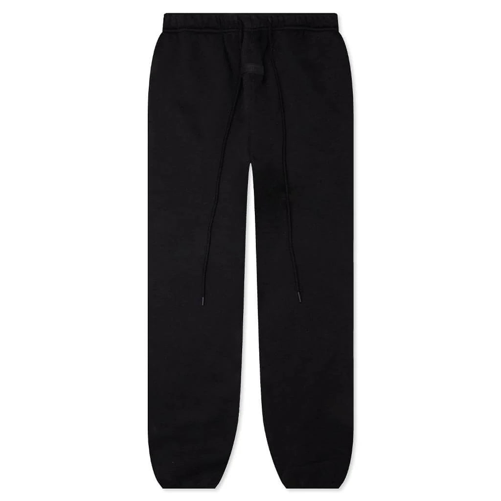FOG Essentials Sweatpants Jet Black Hush Life Boutique