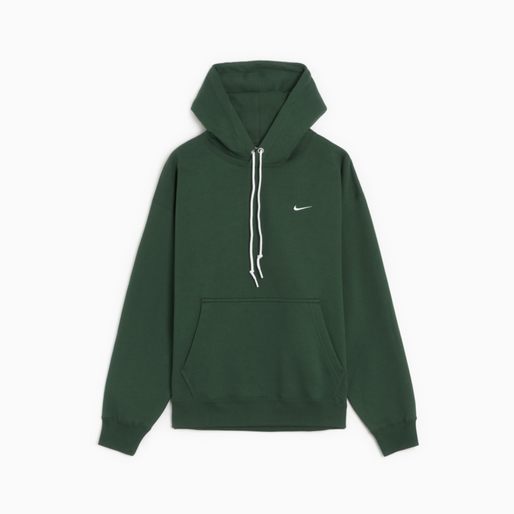 パーカー・フーディ Nike Solo Swoosh Fleece Pullover Hoodie M Black White DX1356 Nike Solo Swoosh Fleece Pullover Hoodie (Black/White) – Centre