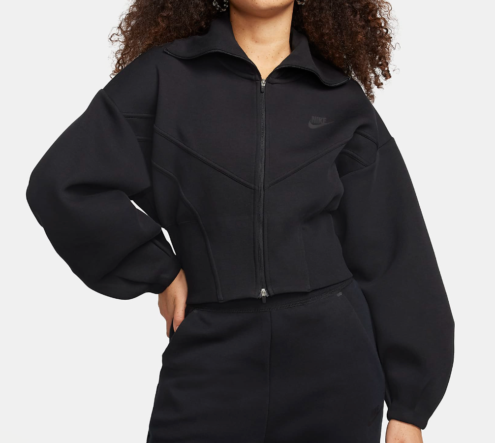 Women's Loose Full-Zip Track Jacket – Hush Life Boutique Women's Loose Full-Zip Track Jacket – Hush Life Boutique