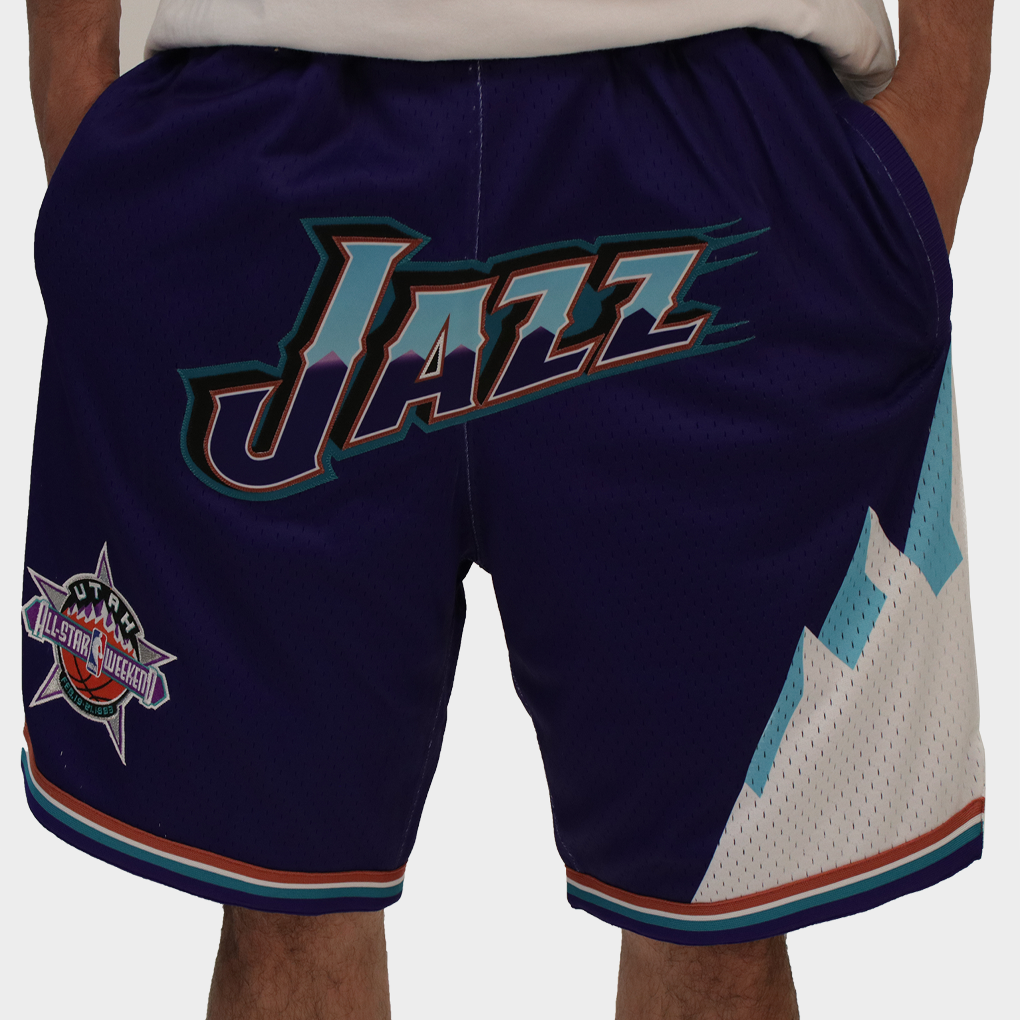 NBA Just Don Hardwood Classics 90s Shorts Utah Jazz 1996-97