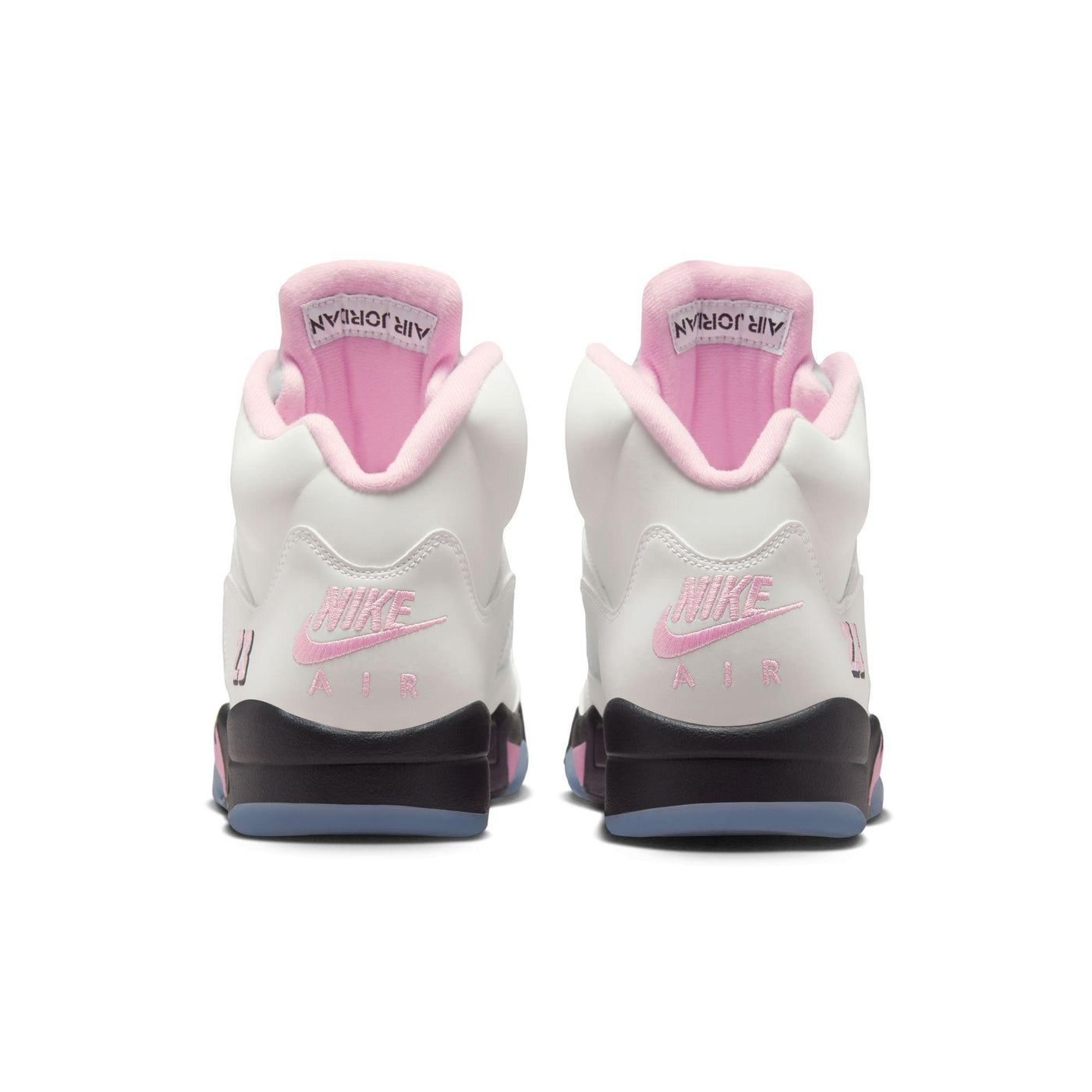 Air Jordan 5 Retro OG White/Med Soft Pink-Black