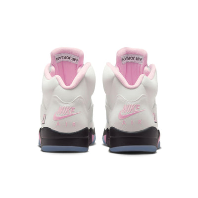 Air Jordan 5 Retro OG White/Med Soft Pink-Black