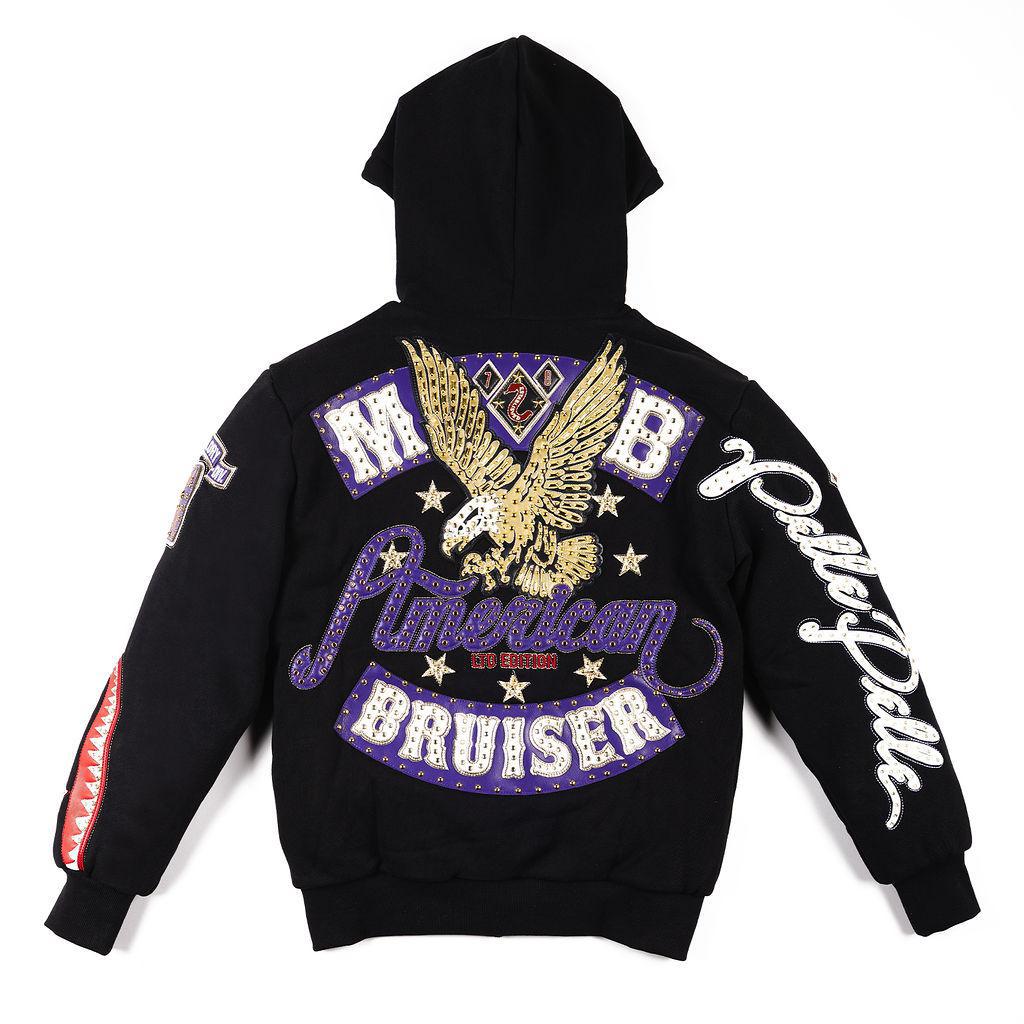 Pelle Pelle Bruiser Hoodie Black