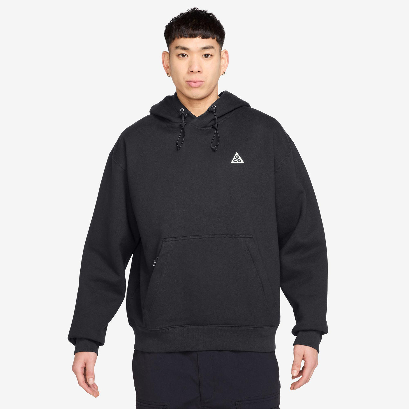 Nike ACG Therma-FIT Fleece Pullover Hoodie Black
