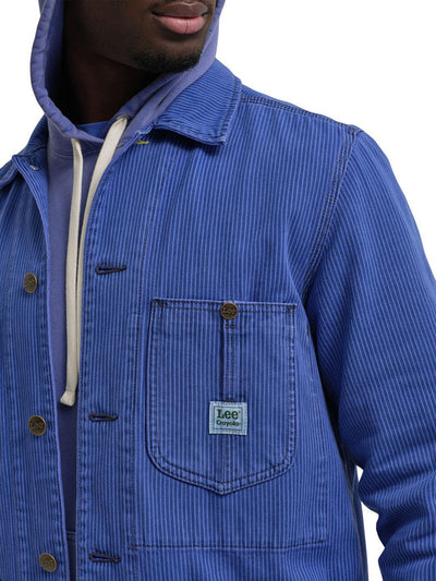 Lee x Crayola Men's Chore Jacket Violet Blue