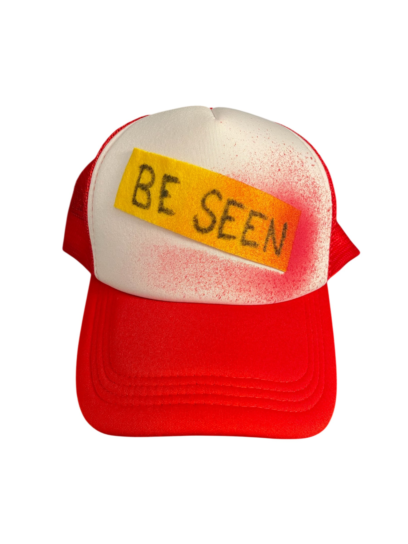 Optique "Be Seen" Trucker Hat Red