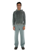 Les Tien Velour Classic Raglan Hoodie