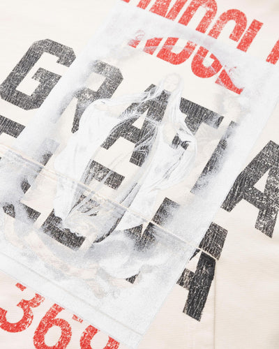 Undergold Gratia Plena Mary Hoodie Cream