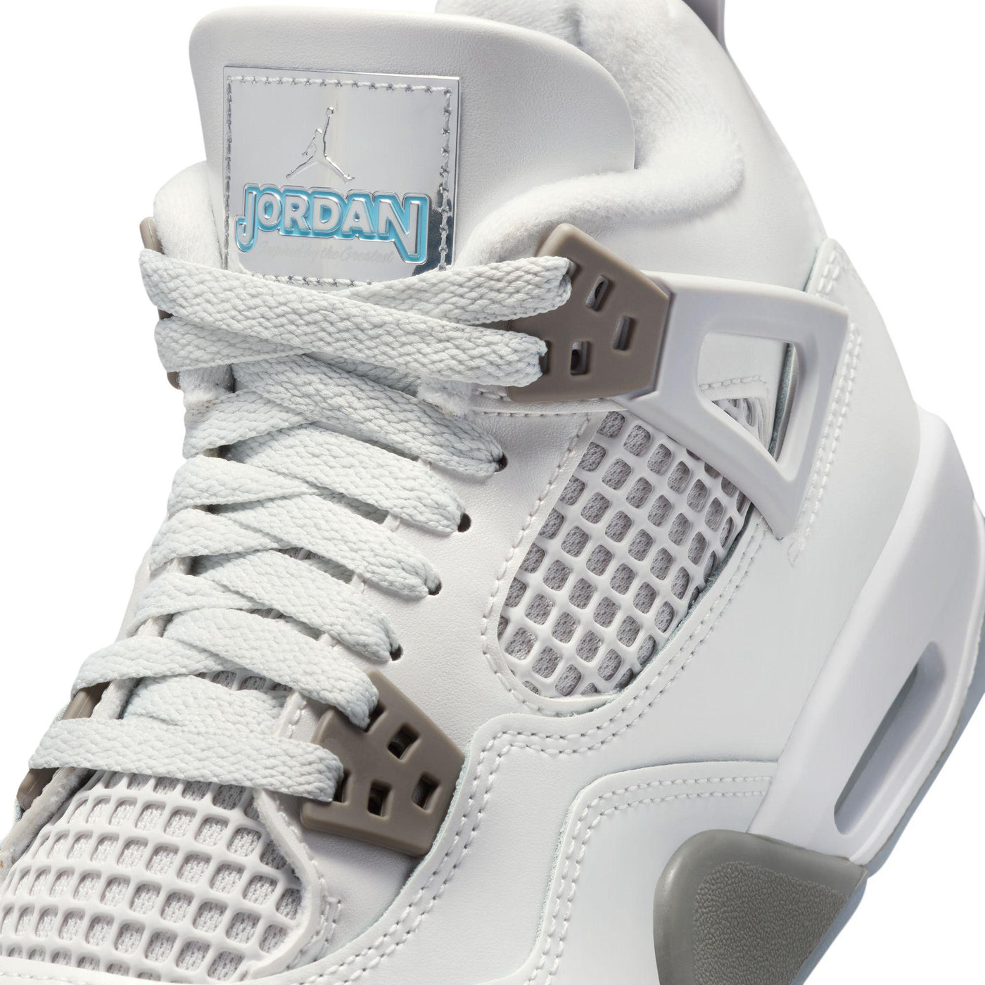 Air Jordan 4 Retro "Blue Chill" Big Kids' Shoes