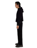 Les Tien Velour Classic Raglan Hoodie