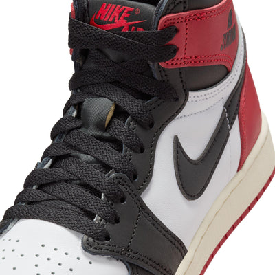 Youth (GS) Air Jordan 1 High OG White/Black-Varsity Red-Sail