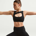 Nike Zenvy Women's Light-Support Lightly Lined Sports Bra Black