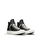 Converse First String Chuck - Premium Leather - Black/Black/Snow White