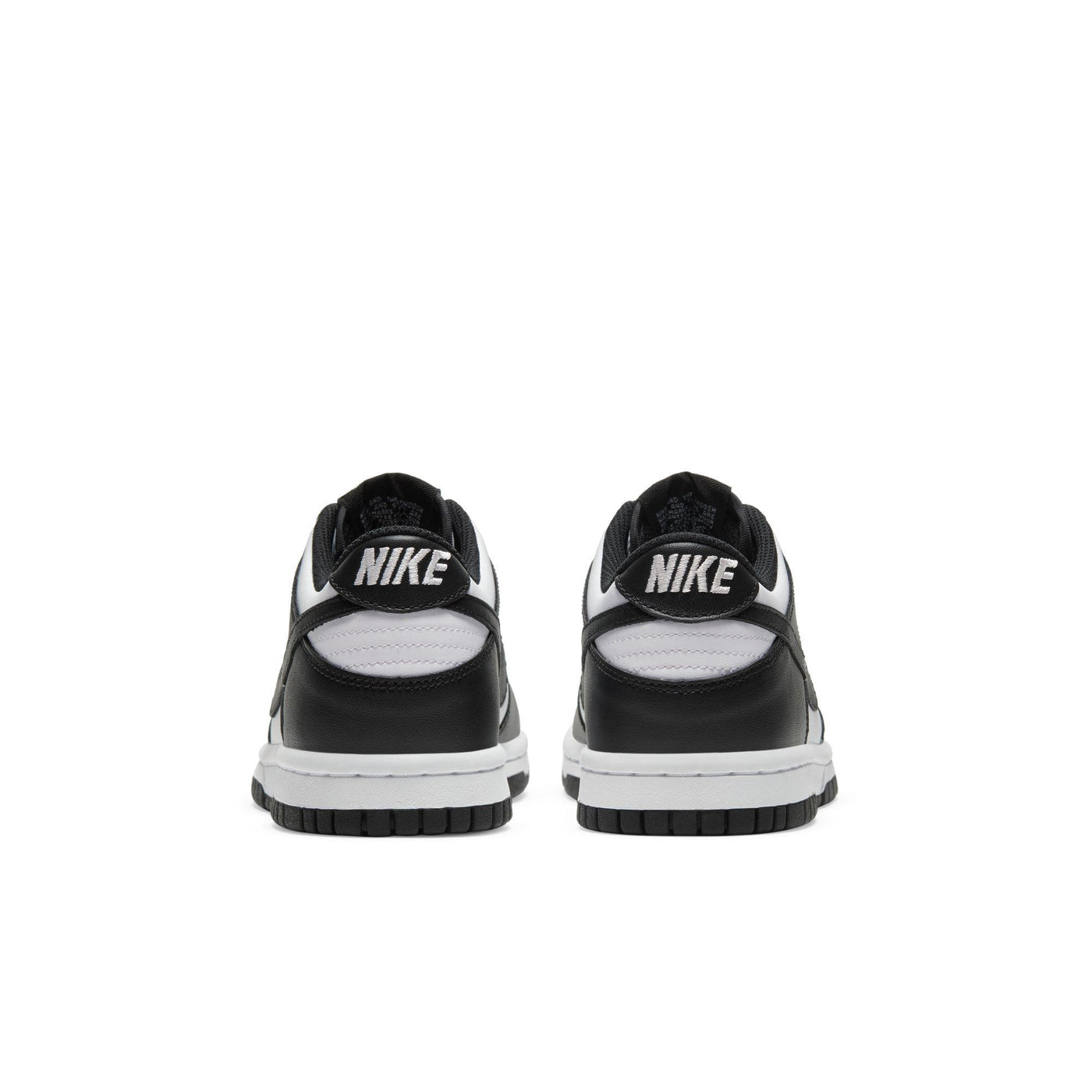 Nike Dunk Low Big Kids' Shoes White/Black-White