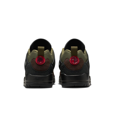 Jordan Spizike Low Medium Olive/University Red-Black