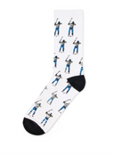 Eastside Golf All Over Swingman Sock White