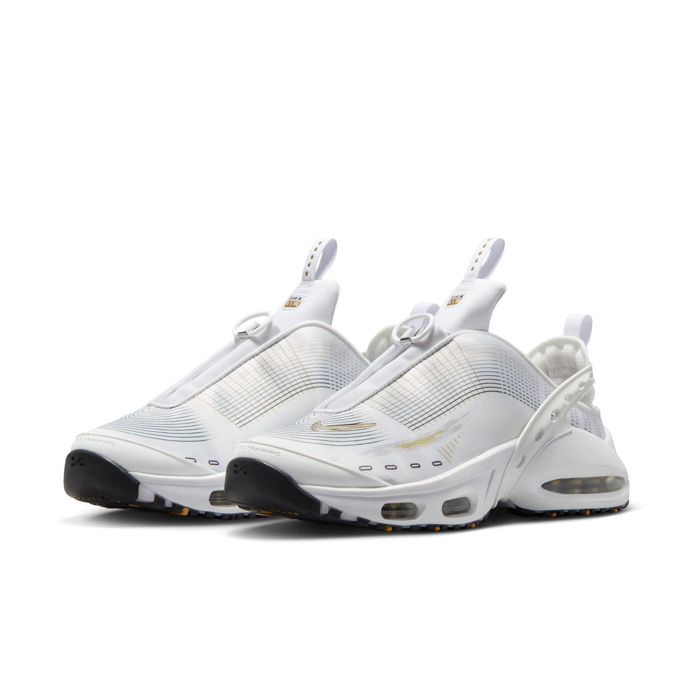 Women's Nike Air Max Craze White/Metallic Gold-Black-Copper Moon