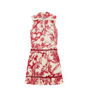 Head Golf Women's Knit Pleat Dress Red-Botanical
