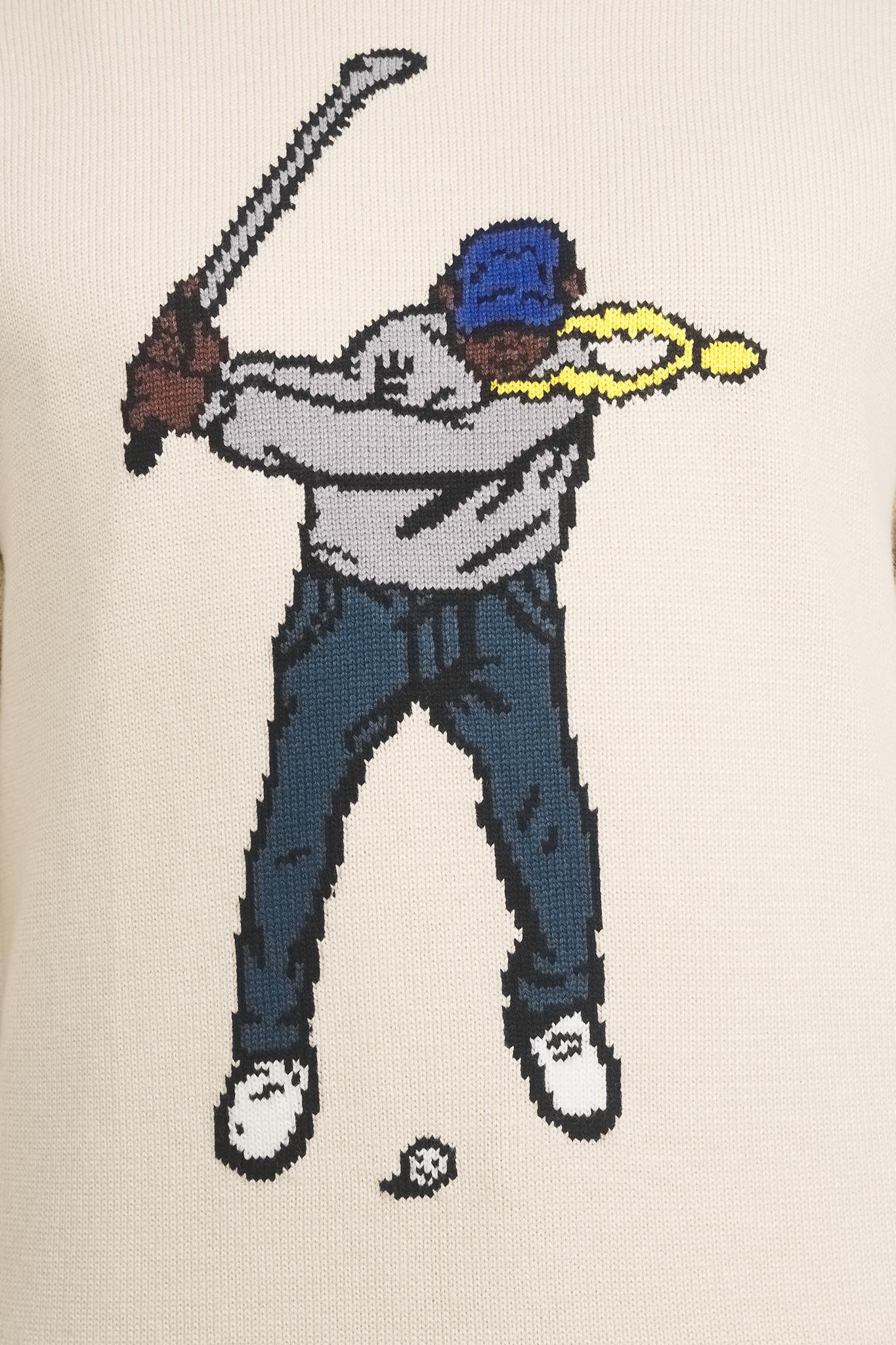 Eastside Golf Men's Intarsia Swingman Sweater