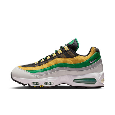 Nike Air Max 95 Big Bubble x Norfolk State Black/White-Court Green-Midwest Gold