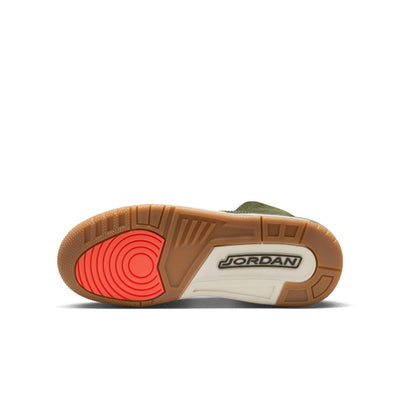 Air Jordan 3 Retro "Medium Olive" Big Kids' Shoes