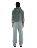 Les Tien Velour Classic Raglan Hoodie