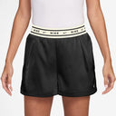 Nike Sportswear Women's Loose Mid-Rise Satin Shorts Black