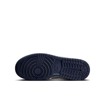 Air Jordan 1 Low OG Big Kids' Shoes Obsidian/University Blue-Sail