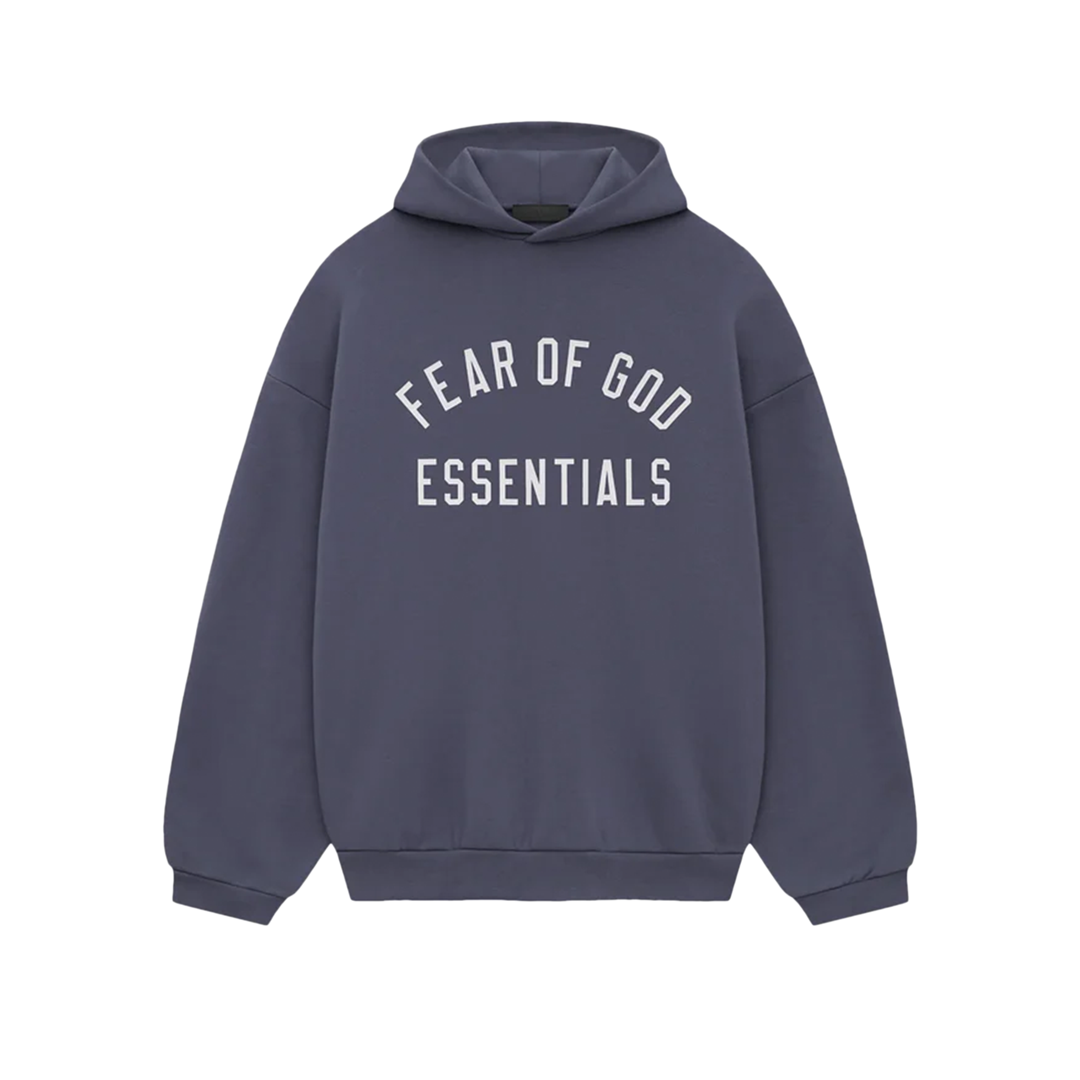 Fear of God Essentials Fleece Hoodie Marine