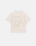 Undergold Agnus Dei Chrome Boxy Fit T-Shirt Cream