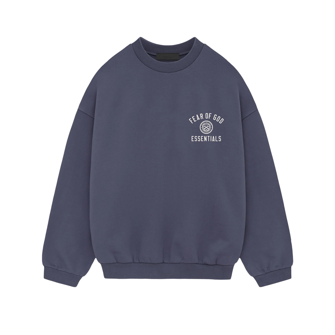 Fear of God Essentials Fleece Crewneck Marine