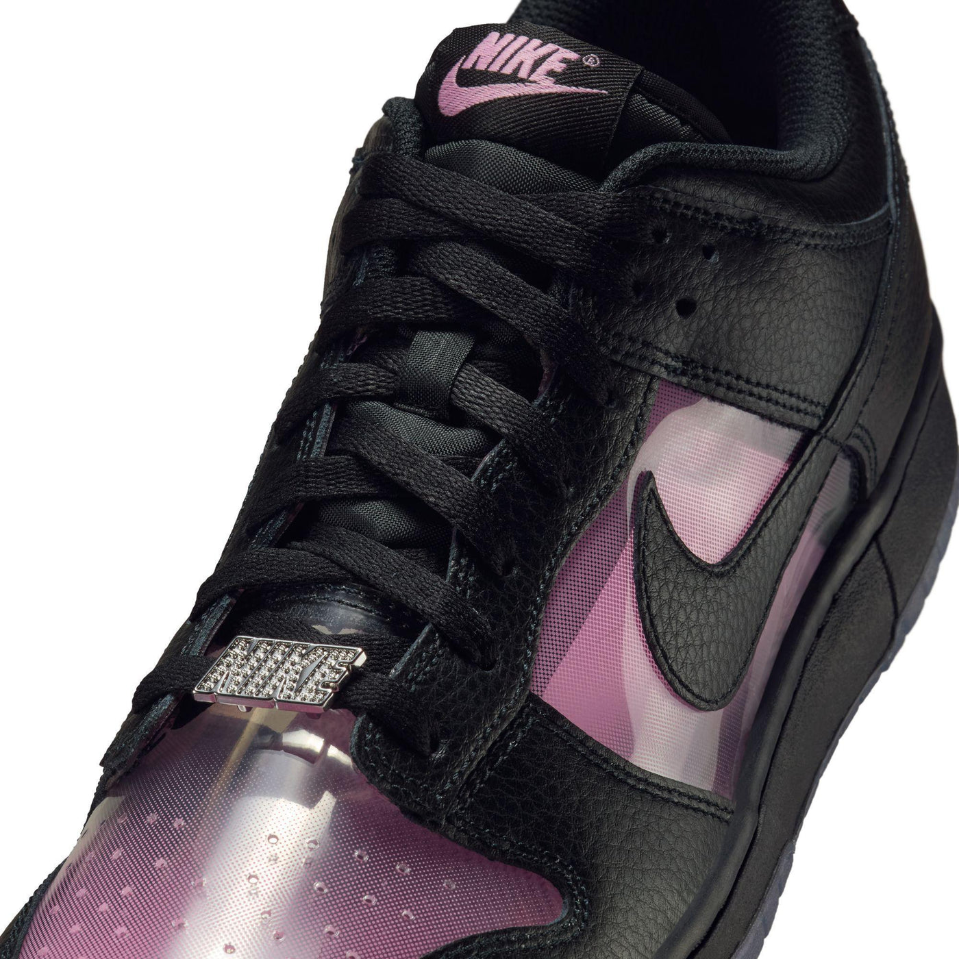 Nike Dunk Low Retro Premium Pink Rise/Black-Black