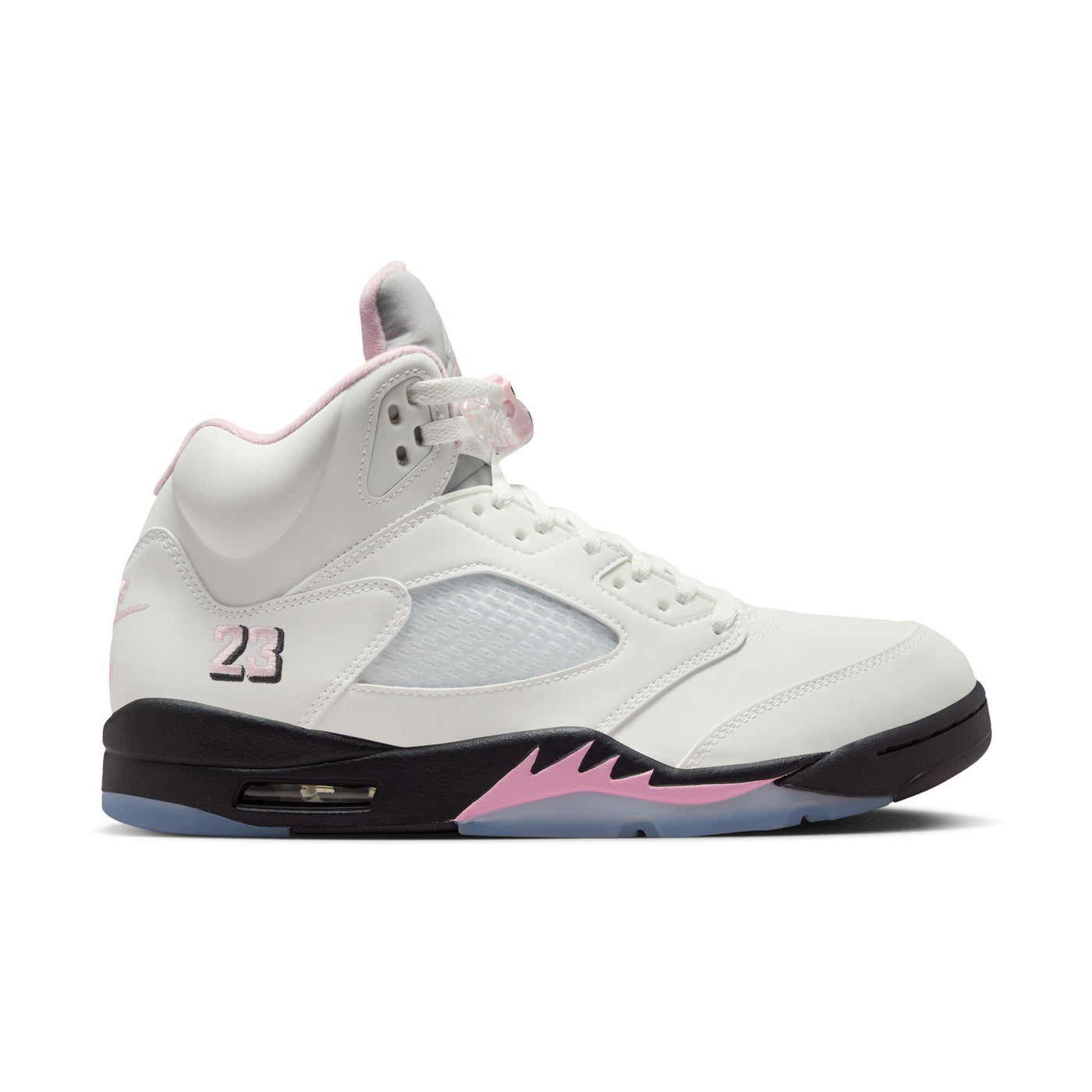 Air Jordan 5 Retro OG White/Med Soft Pink-Black
