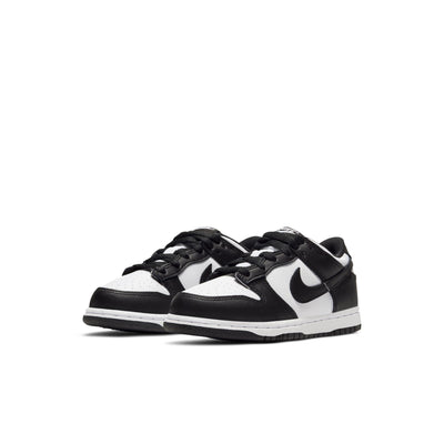 Nike Dunk Low Little Kids' Shoes White/Black-White