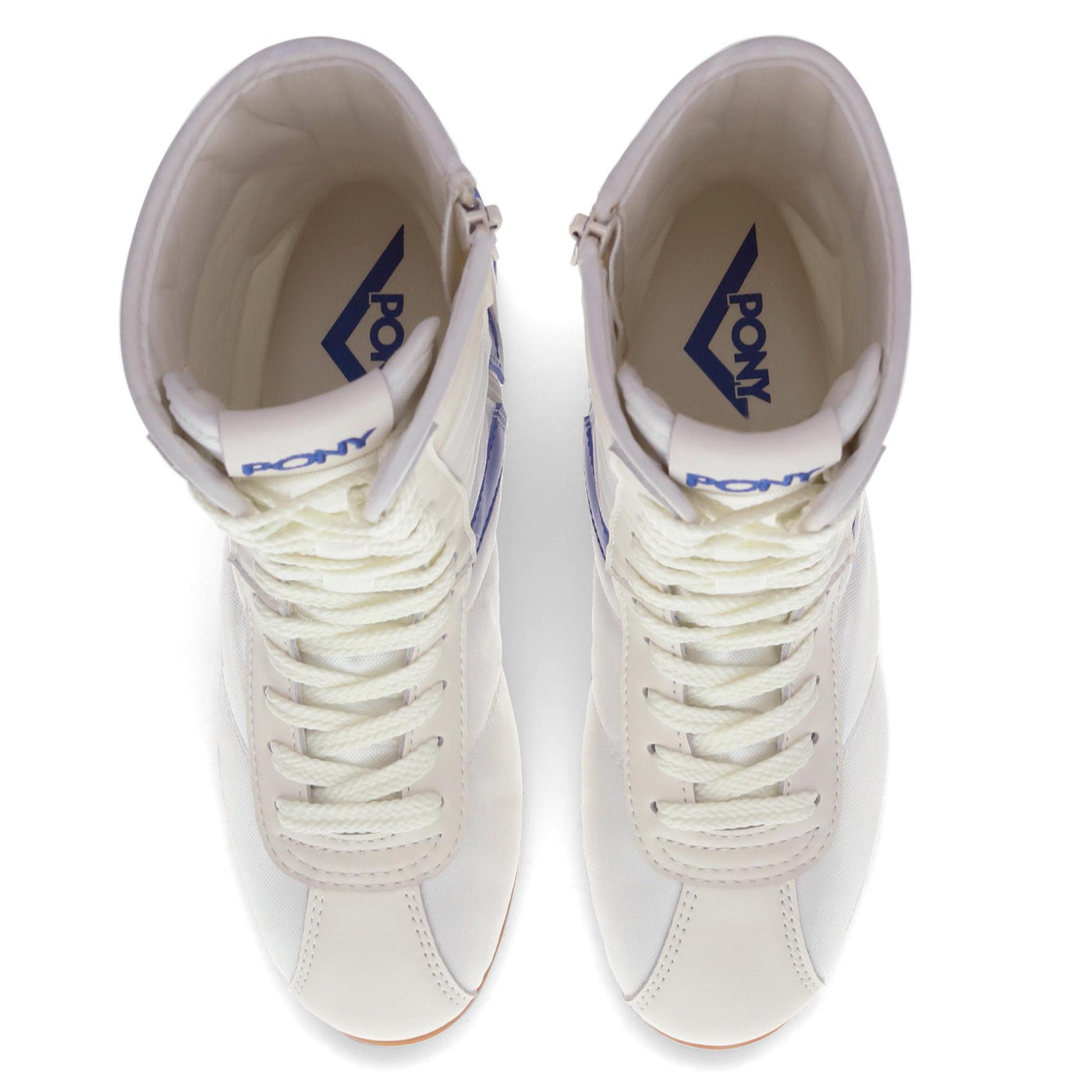 Women's Pony KO-80 High Archive White/Royal