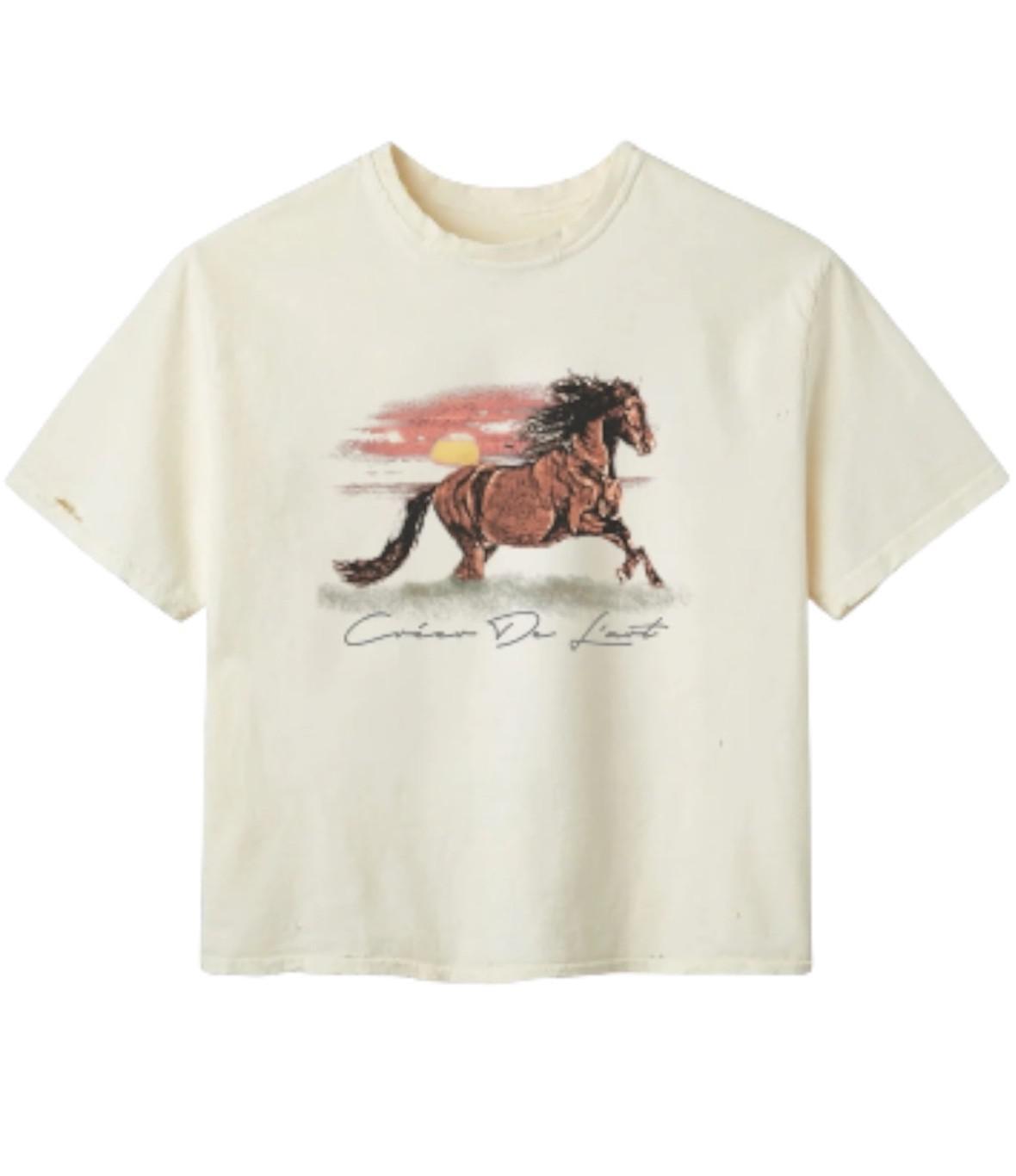Creer De L’art Cheval Tee