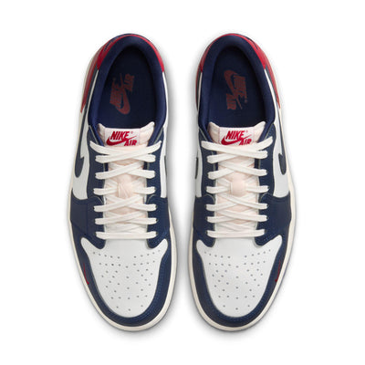 Air Jordan 1 Retro Low OG Summit White/Gym Red-Midnight Navy