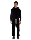 Les Tien Velour Classic Raglan Hoodie