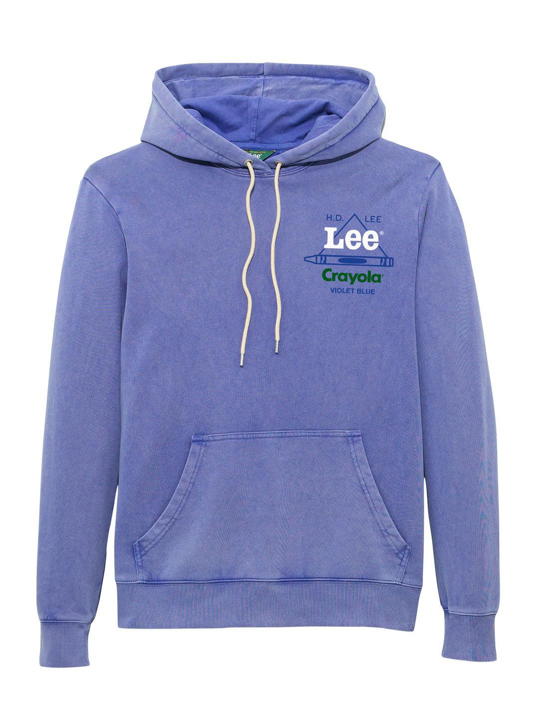Lee x Crayola Hoodie Violet Blue