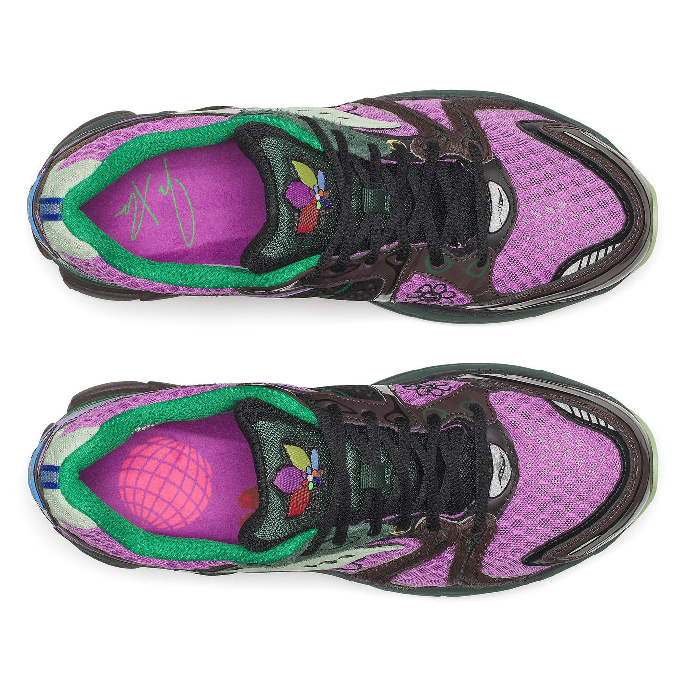 Jae Tips x Saucony Progrid Triumph 4 "Flowers Grow Uptown" Violet/Earth