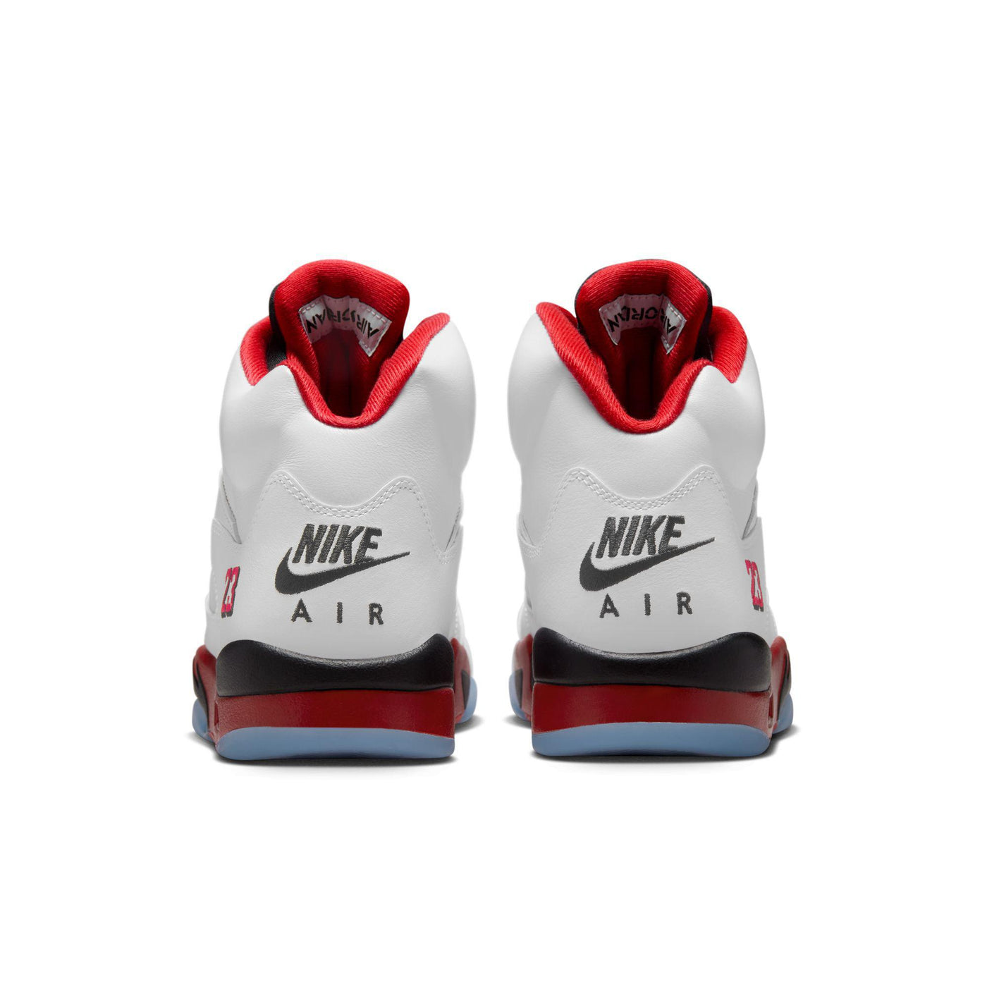 Air Jordan 5 Retro OG White/Fire Red-Black