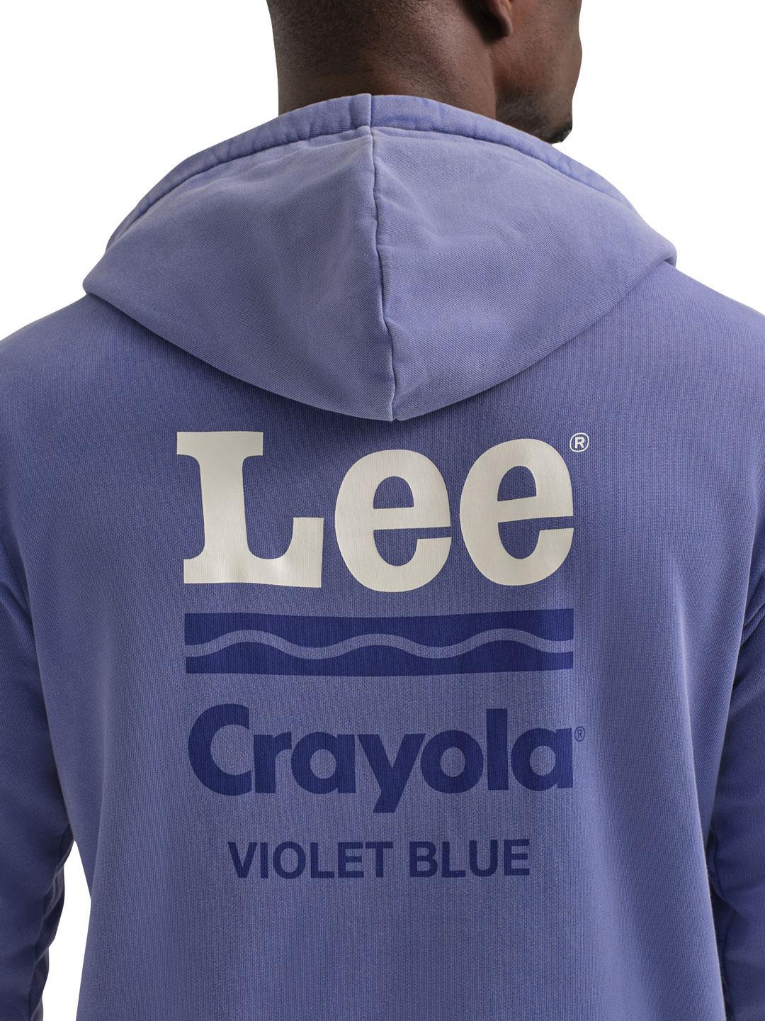 Lee x Crayola Hoodie Violet Blue
