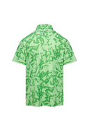 Eastside Golf Shatter Print Signature Polo Paradise Green Shatter
