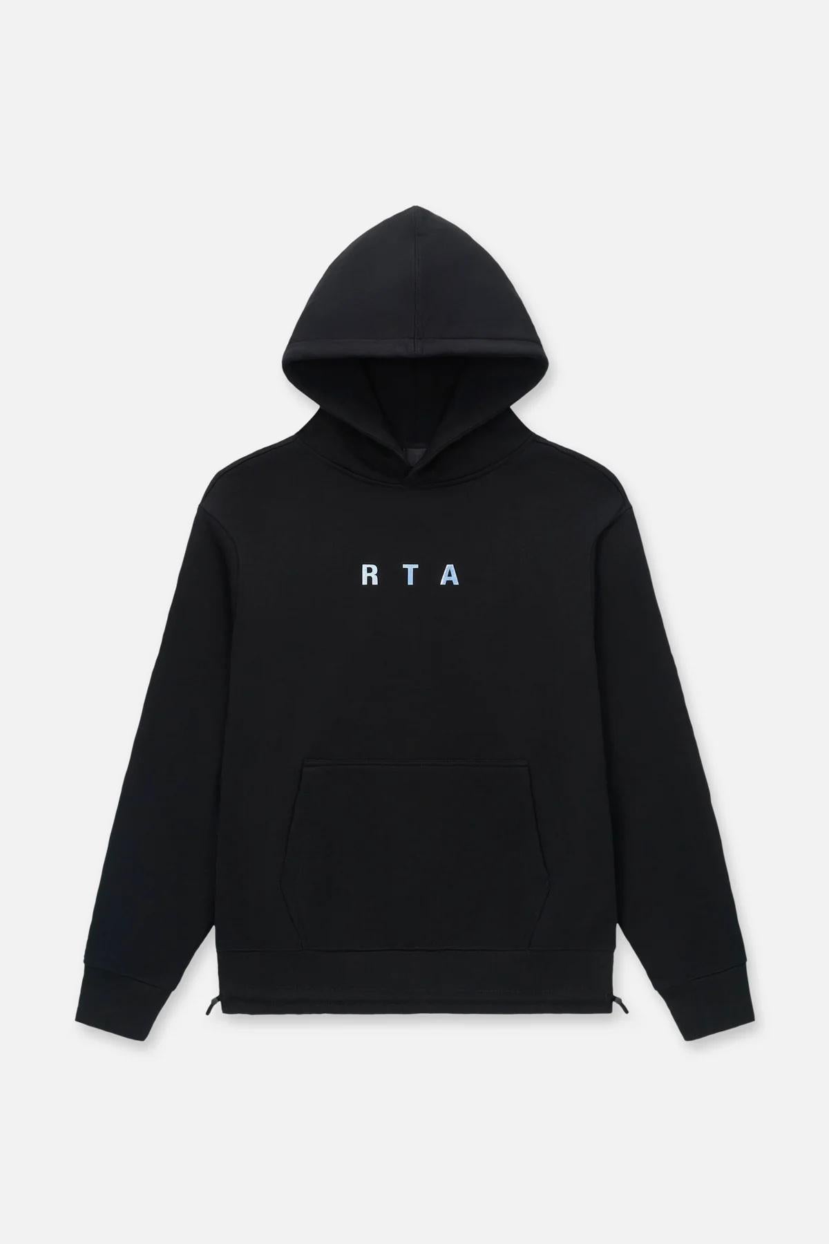 RTA Jordan Oversized Hoodie | Black Circuit Cross