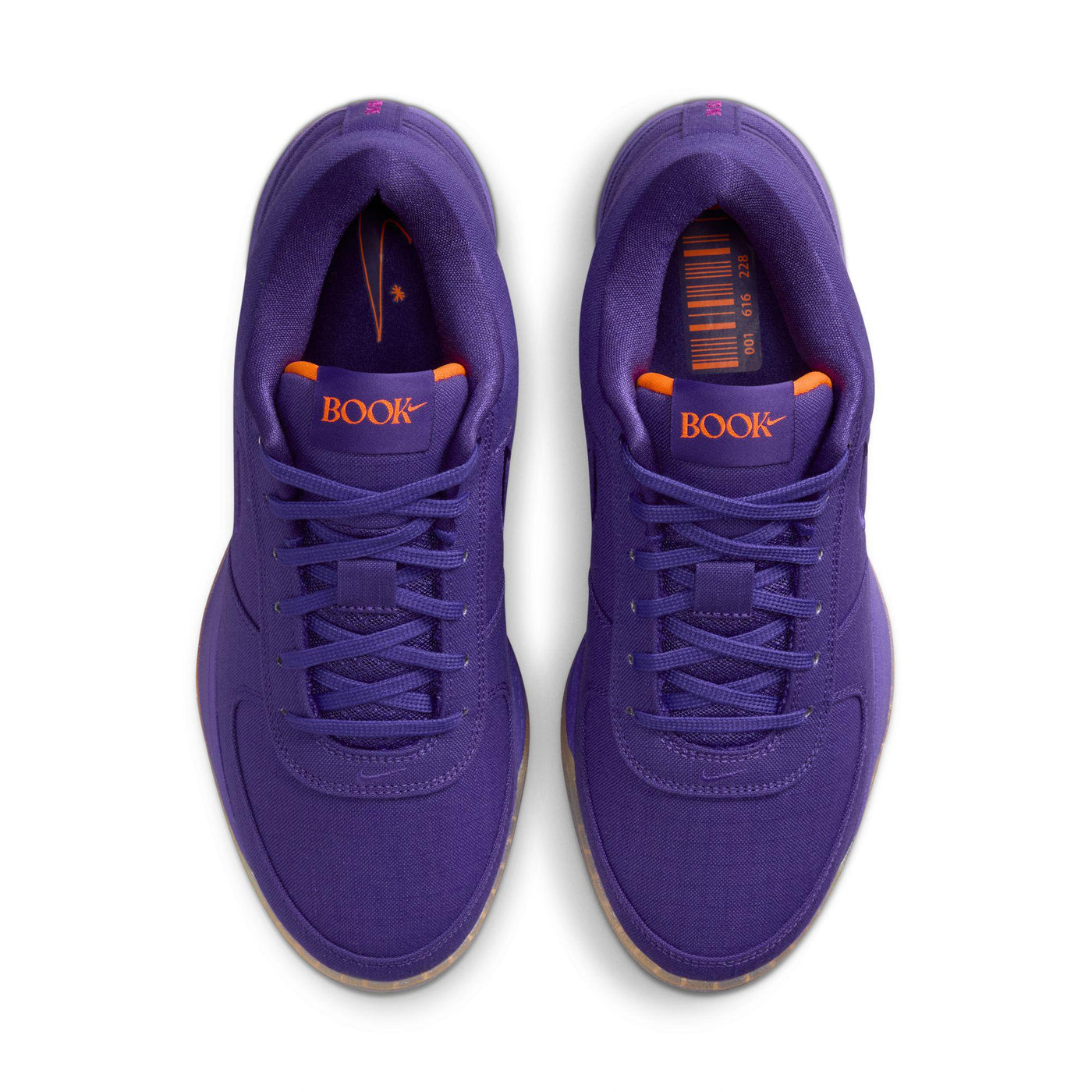 Nike Book 1 Court Purple/Total Orange-Taupe Grey