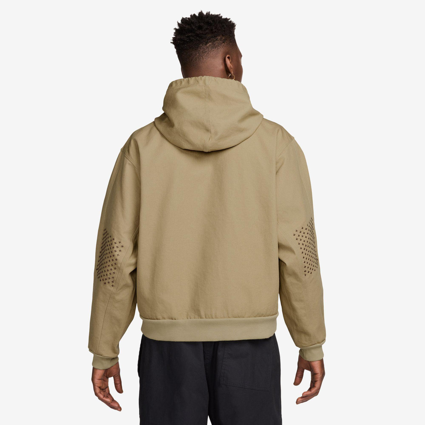 Nike Life Men's Full-Zip Unlined Jacket Parachute Beige