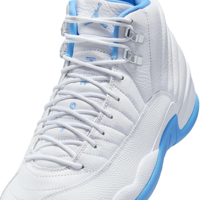 Air Jordan 12 Retro White/University Blue-Metallic Silver